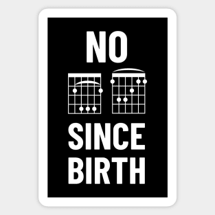 No BF Since Birth B and F Chords Tabs Dark Theme Sticker